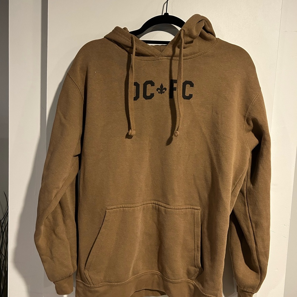 DCFC Men's Brown Hoodie